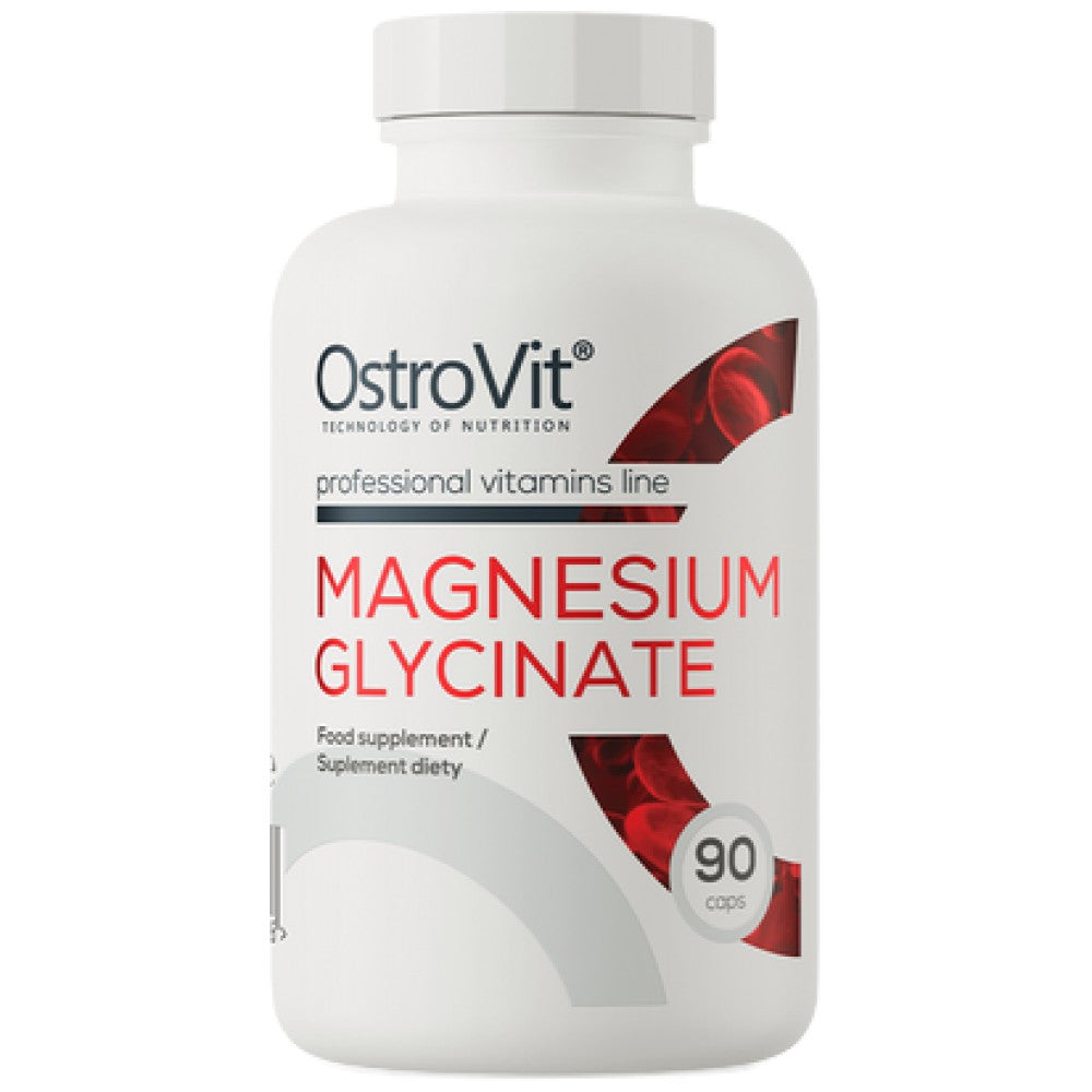 OstroVit Magnesium Glycinate 400 mg Magnesium Bisglycinate - Магнезиев бисглицинат 400 mg