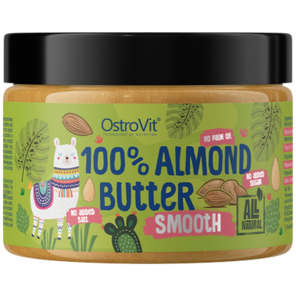 OstroVit 100% Almond Butter Smooth - Бадемов тахан