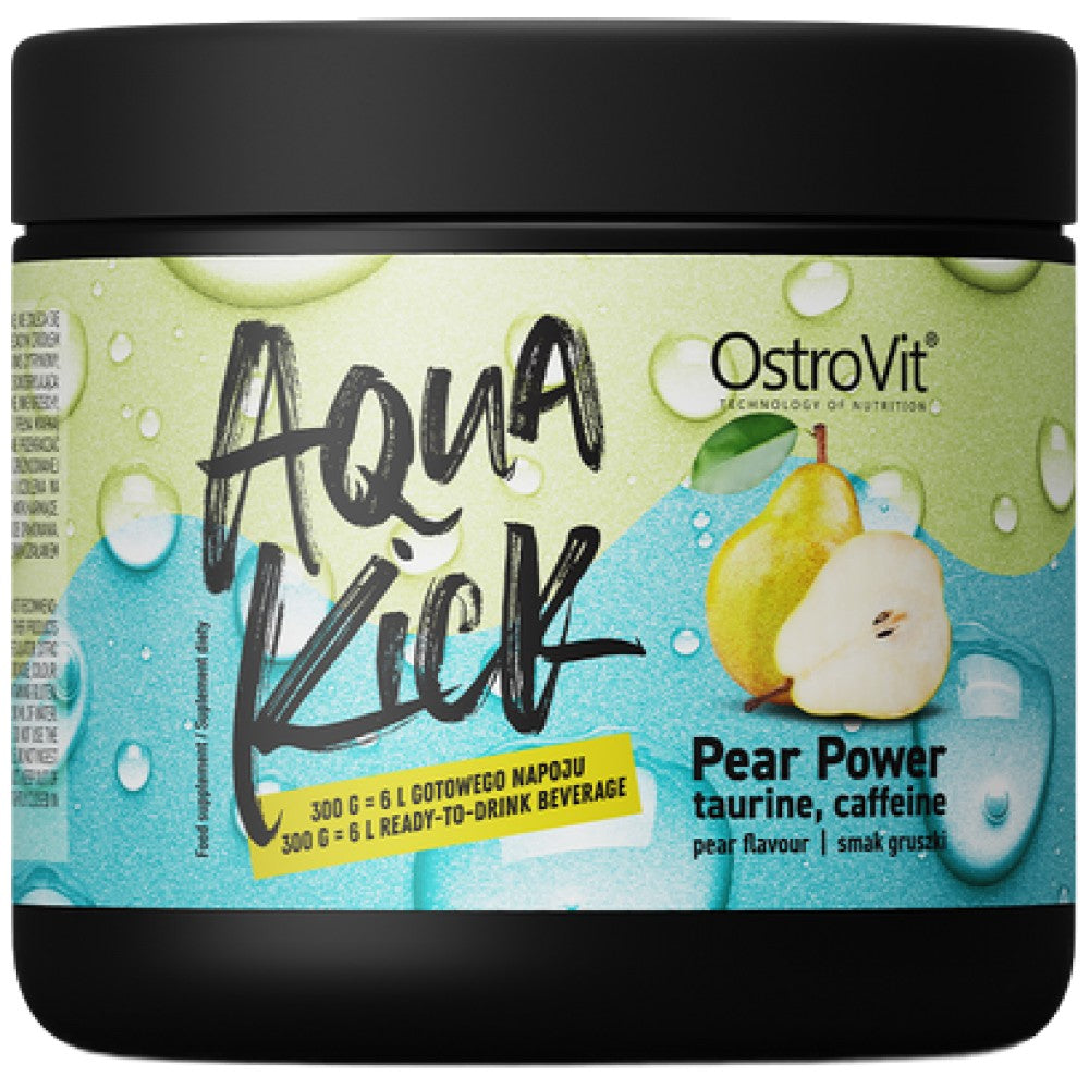 OstroVit Aqua Kick Advanced Hydration with Caffeine & Taurine - Напитка с кофеин и таурин