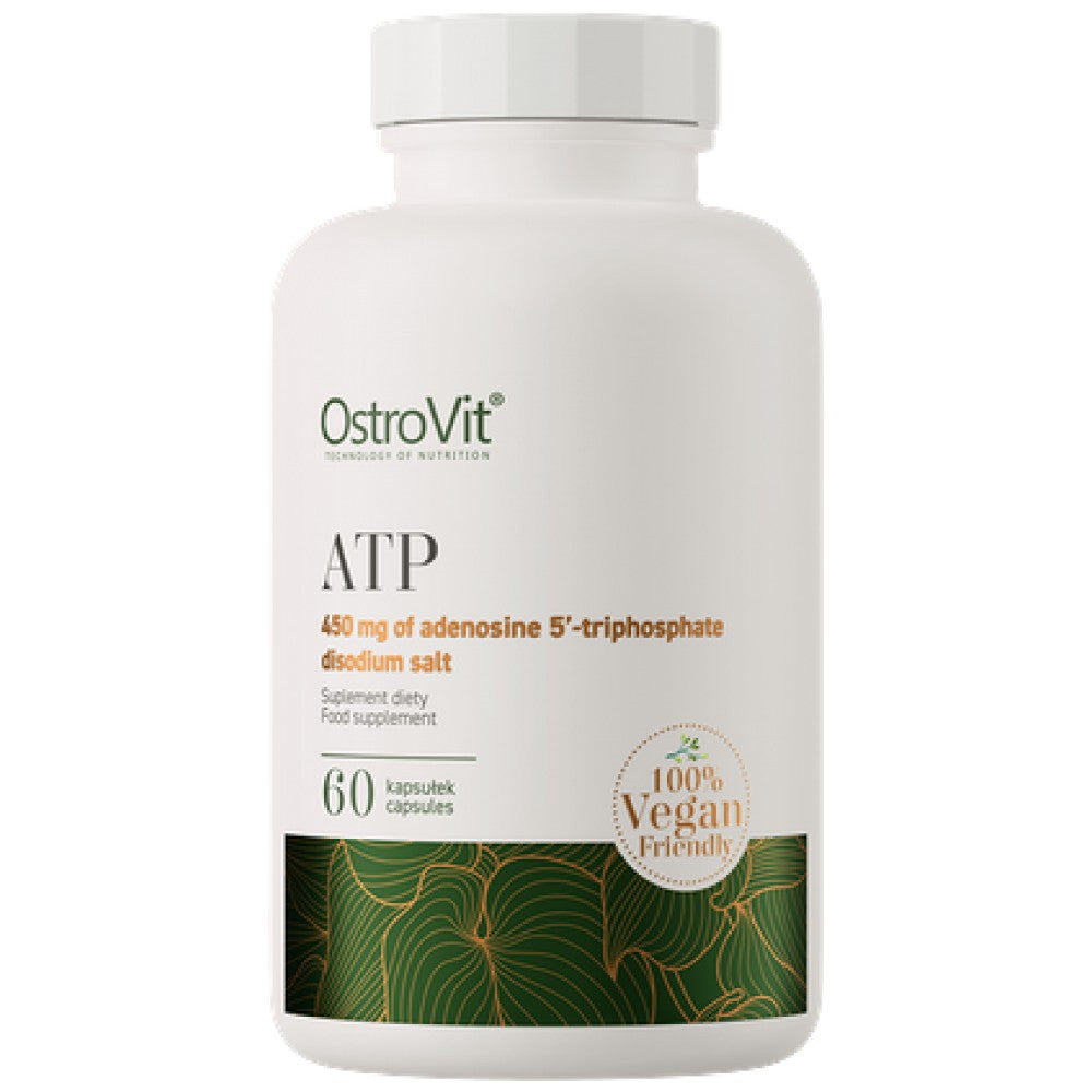 OstroVit ATP 450 mg Vege - ATP за сила и енергия 450 mg