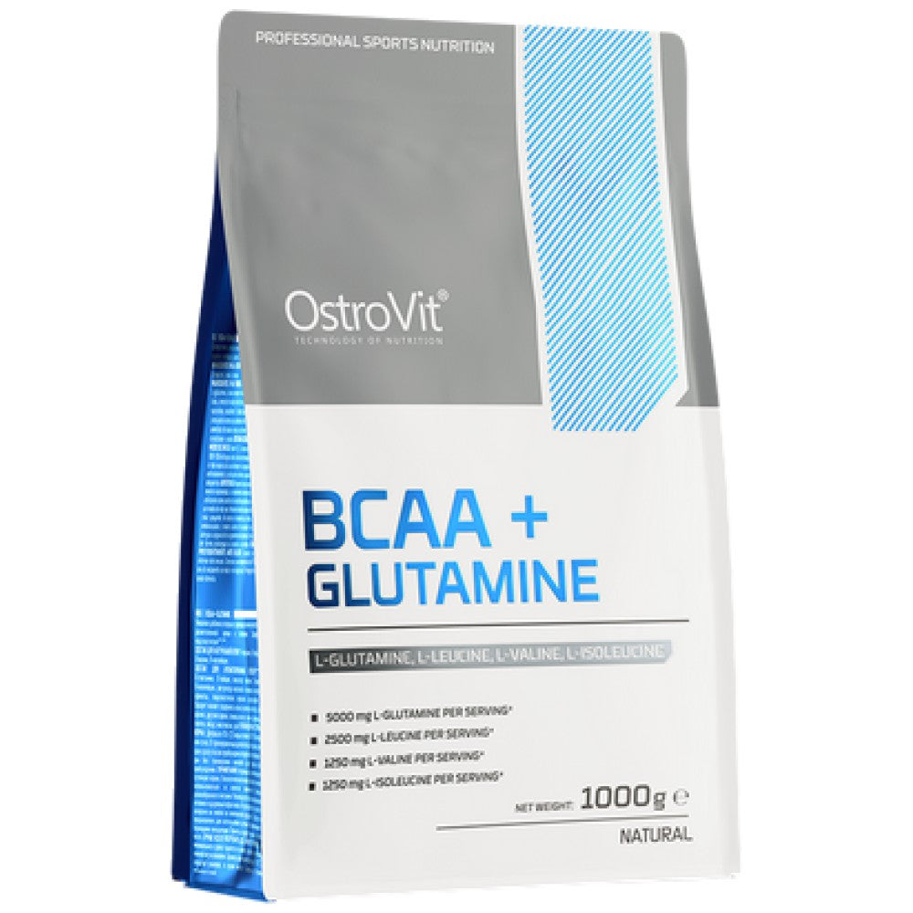OstroVit BCAA + Glutamine Powder - BCAA с глутамин на прах
