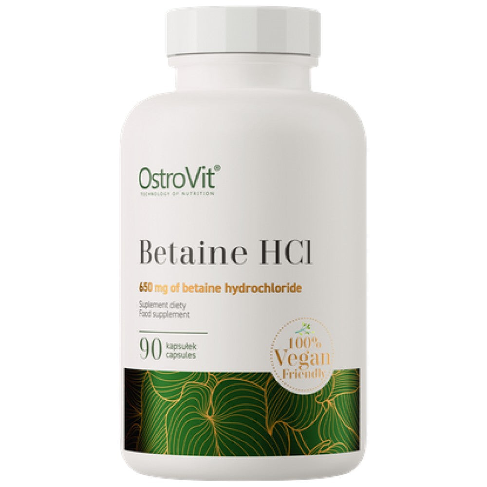 OstroVit Betaine HCl 650 mg - Бетаин HCl 650 mg за храносмилане