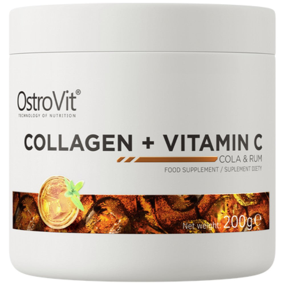 OstroVit Collagen + Vitamin C Powder - Колаген с Витамин С на прах