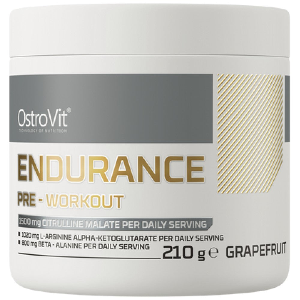 OstroVit Endurance Pre-Workout with Ginseng & Glycerol - Предтренировъчна формула за издръжливост