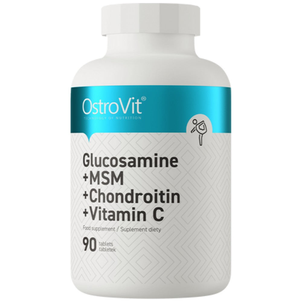OstroVit Glucosamine + MSM + Chondroitin + Vitamin C - Глюкозамин, MSM и хондроитин с Витамин Ц