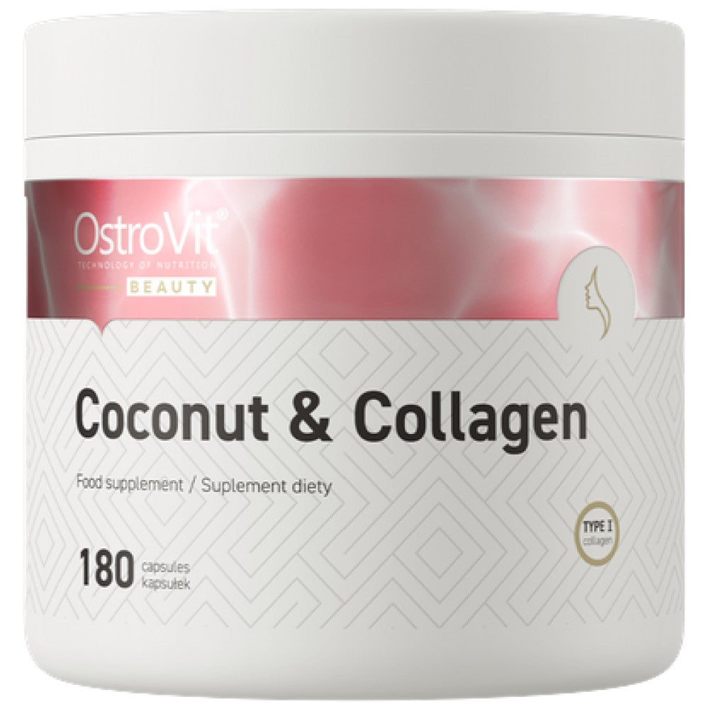 OstroVit Coconut & Collagen Marine Collagen with MCT - Морски колаген с кокос и MCT