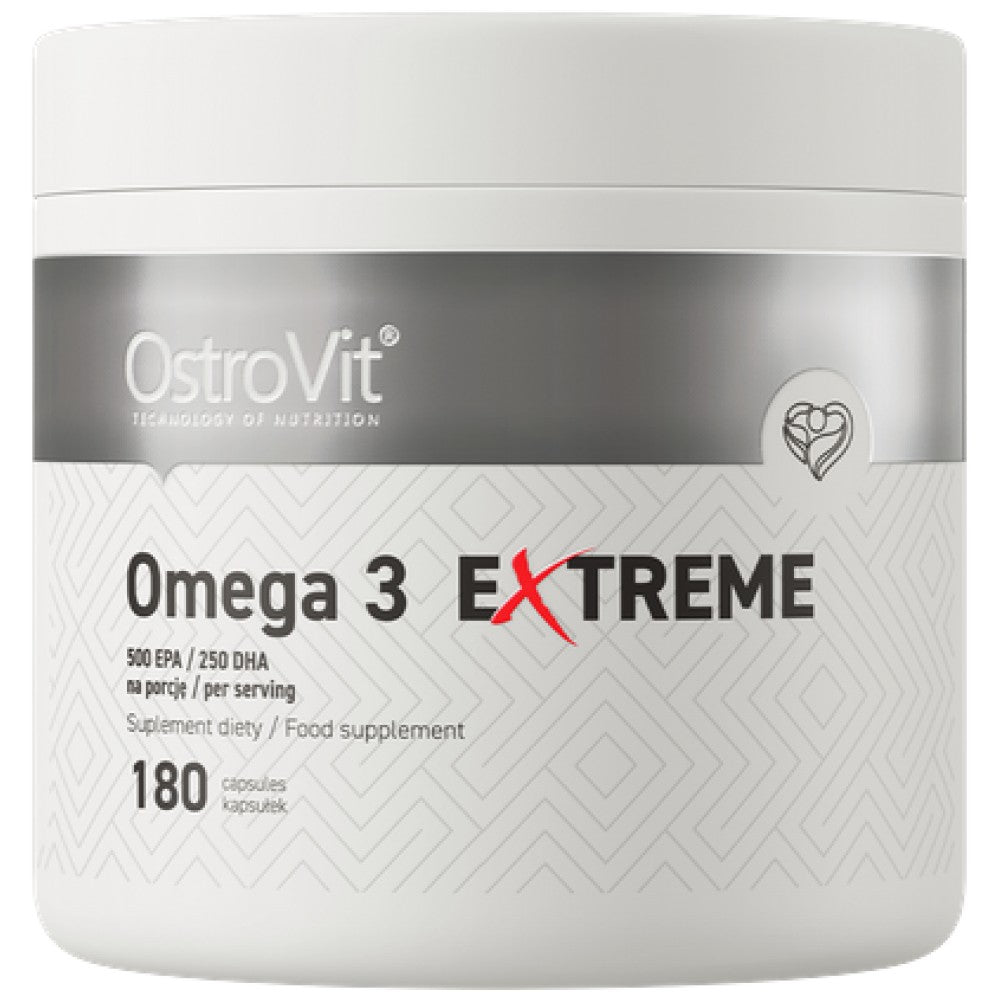 OstroVit Omega 3 Extreme 75% EPA + DHA - Висококонцентрирано рибено масло 75%