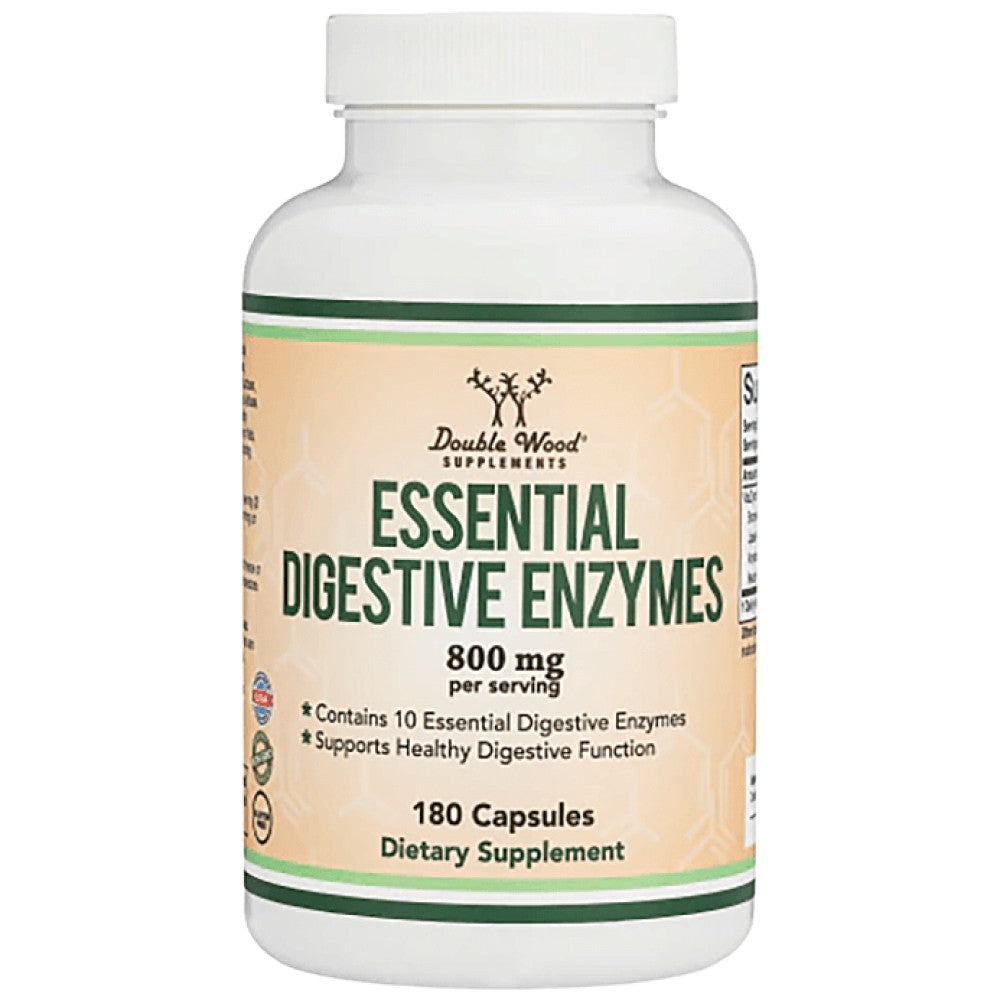 Double Wood Supplements Essential Digestive Enzymes - Храносмилателни ензими