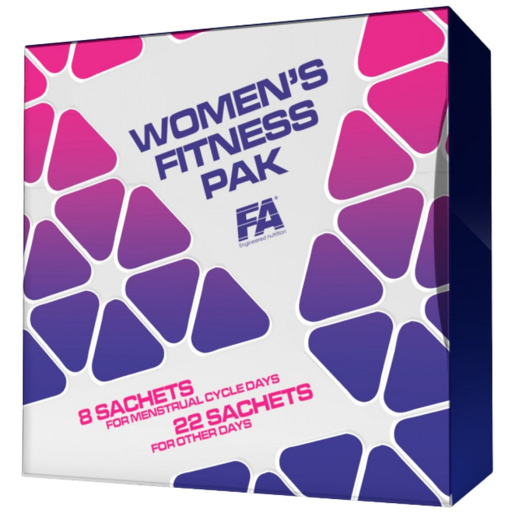 FA Nutrition Women's Fitness Pak Complete Multivitamin Formula - Мултивитамини за жени за цикъла
