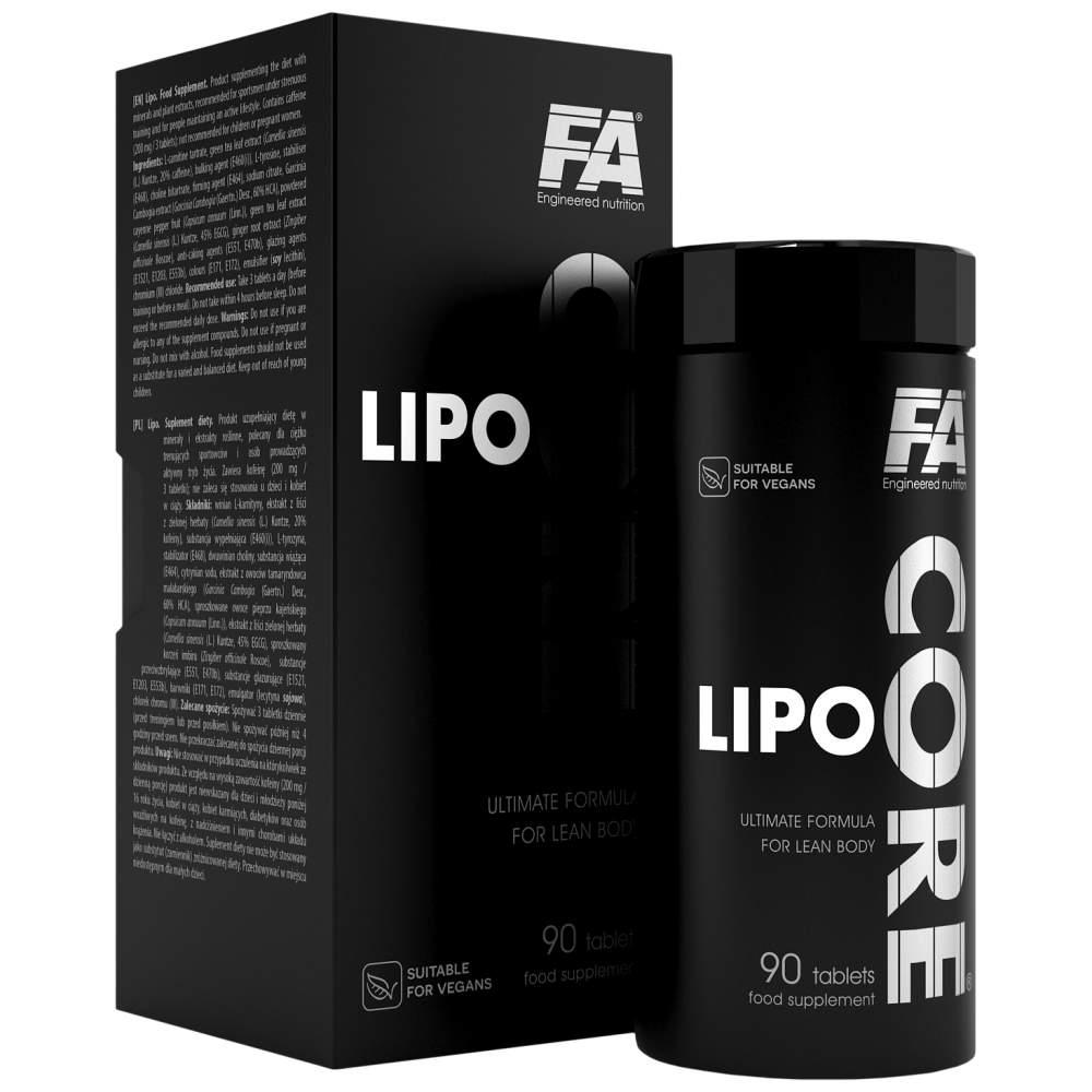 FA Nutrition CORE Lipo - Липотропен фетбърнър