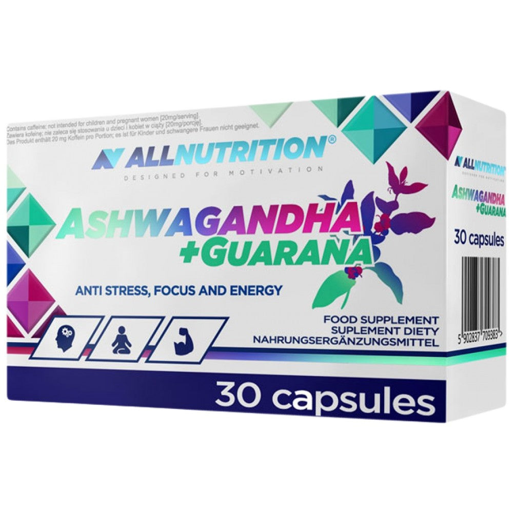 AllNutrition Ashwagandha + Guarana - Ашваганда с гуарана