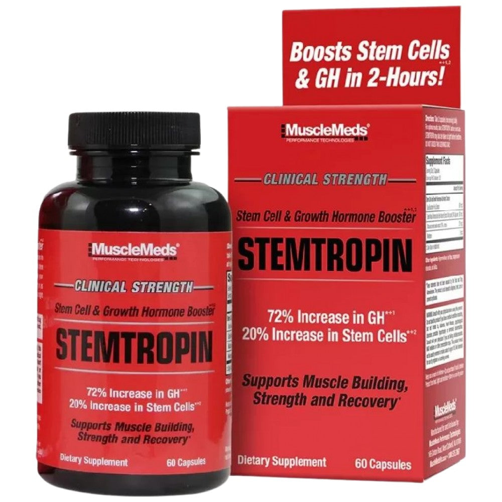 Muscle Meds Stemtropin Stem Cells & GH Boost - Формула за растежен хормон