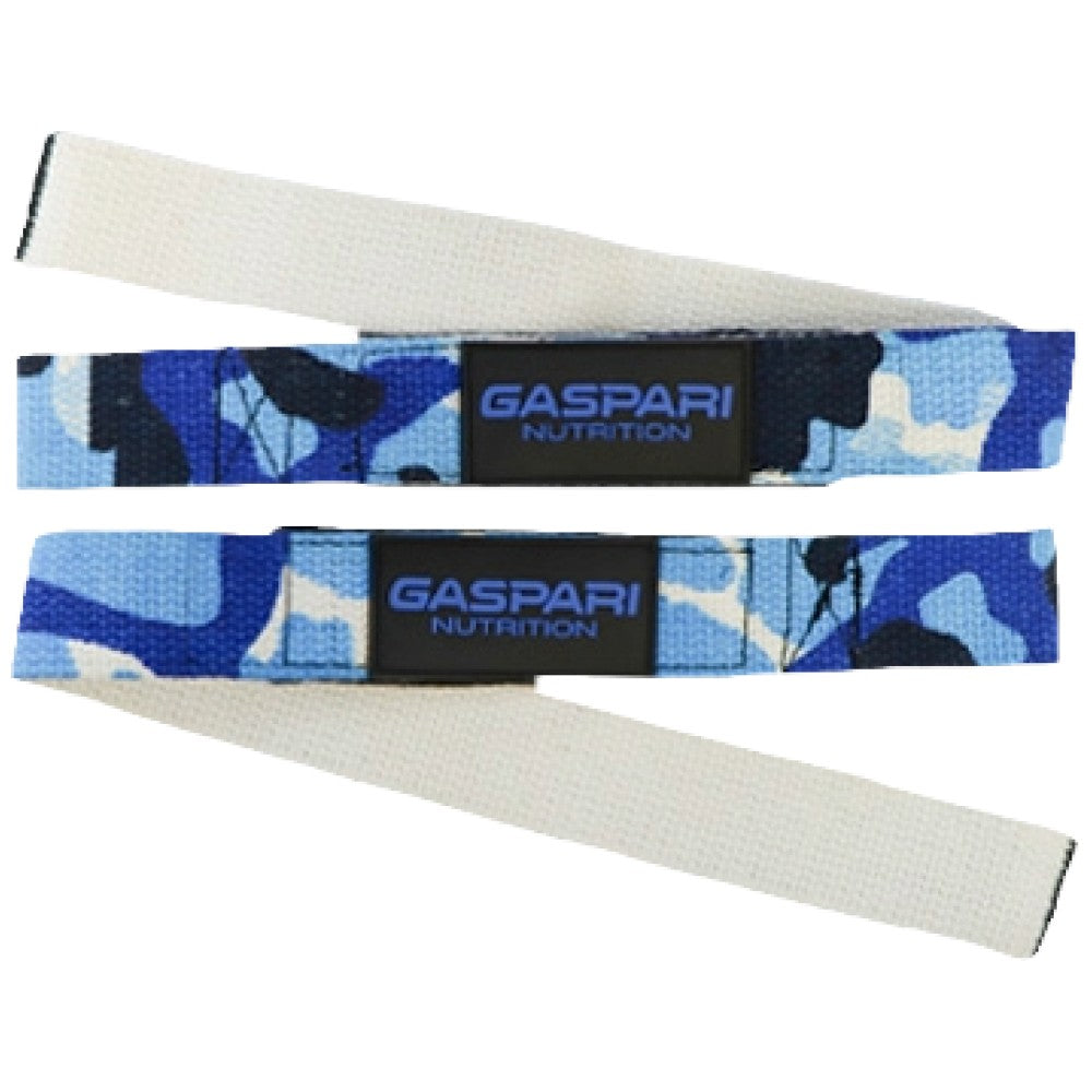 Gaspari Nutrition Lifting Straps Фитили - Каишки за вдигане на тежести син камуфлаж