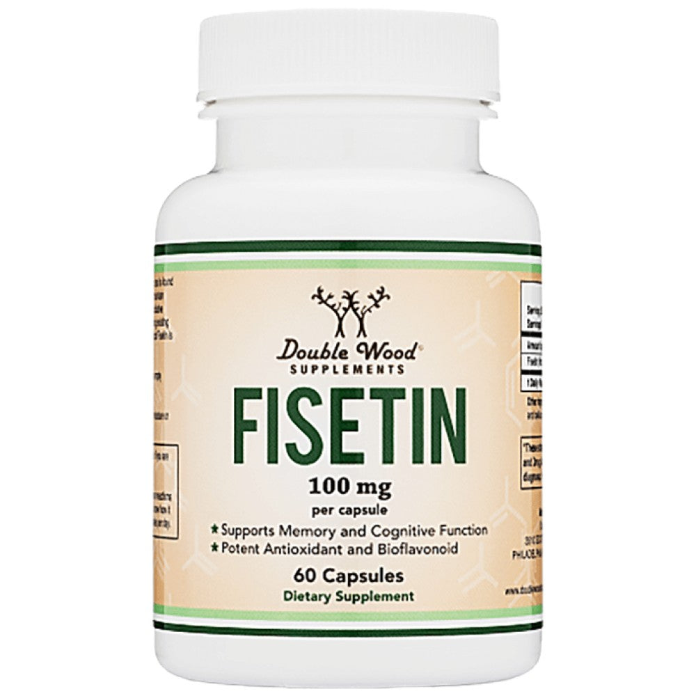 Double Wood Supplements Fisetin 100 mg - Фисетин 100 mg