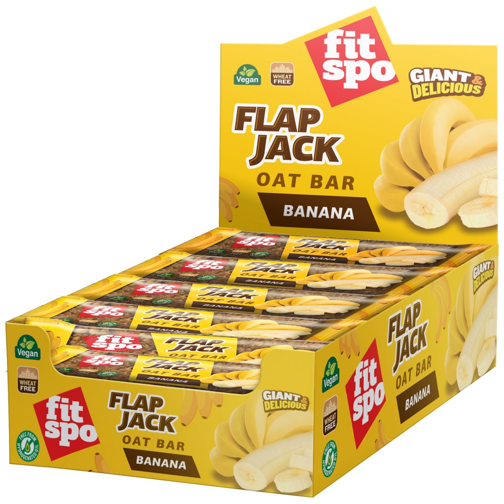FIT SPO Flap Jack Energy Oat Bar - Овесен бар за енергия