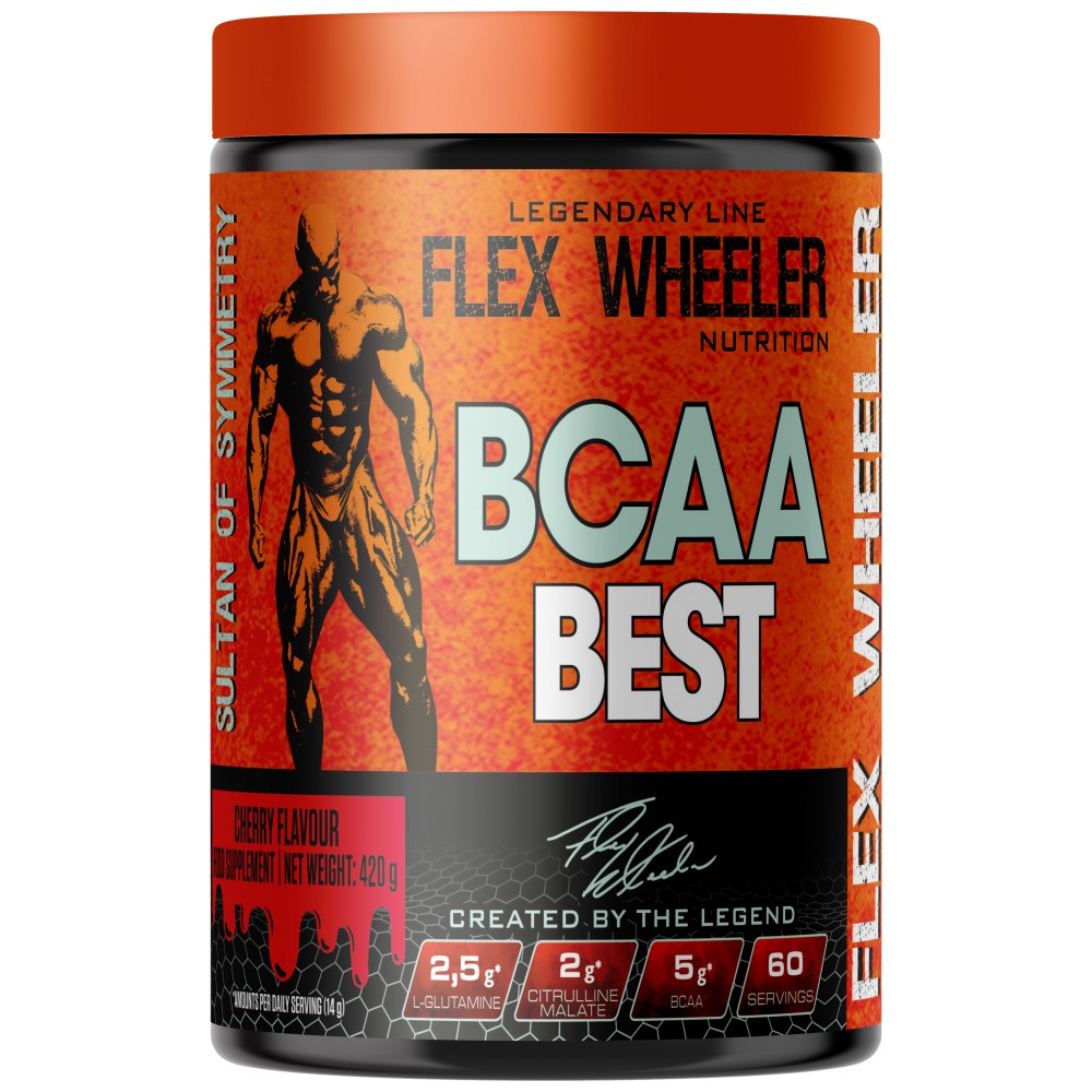 Flex Wheeler Signature Series BCAA Best with L-Glutamine & L-Citrulline Malate - BCAA с глутамин и цитрулин