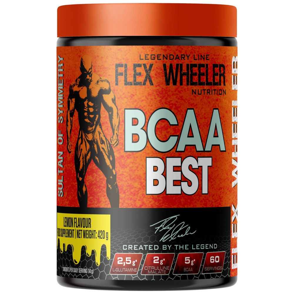 Flex Wheeler Signature Series BCAA Best with L-Glutamine & L-Citrulline Malate - BCAA с глутамин и цитрулин
