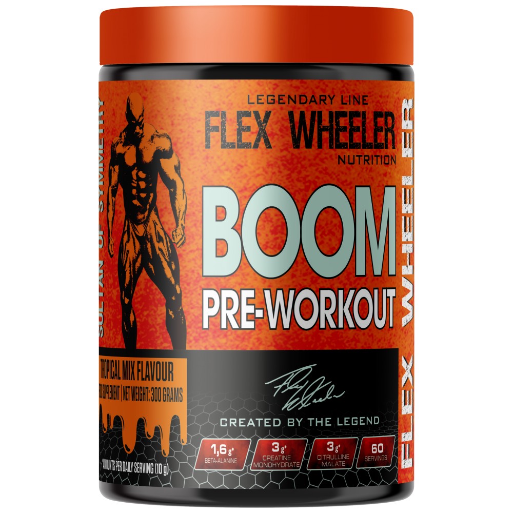 Flex Wheeler Signature Series BOOM Pre-Workout Formula - Предтренировъчна формула