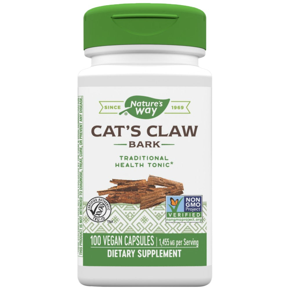 Nature's Way Cat's Claw Bark 485 mg - Котешки нокът кора 485 mg