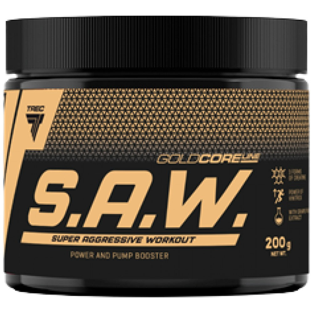 Trec Nutrition Gold Core S.A.W. Super Aggressive Pre-Workout - Предтренировъчна формула
