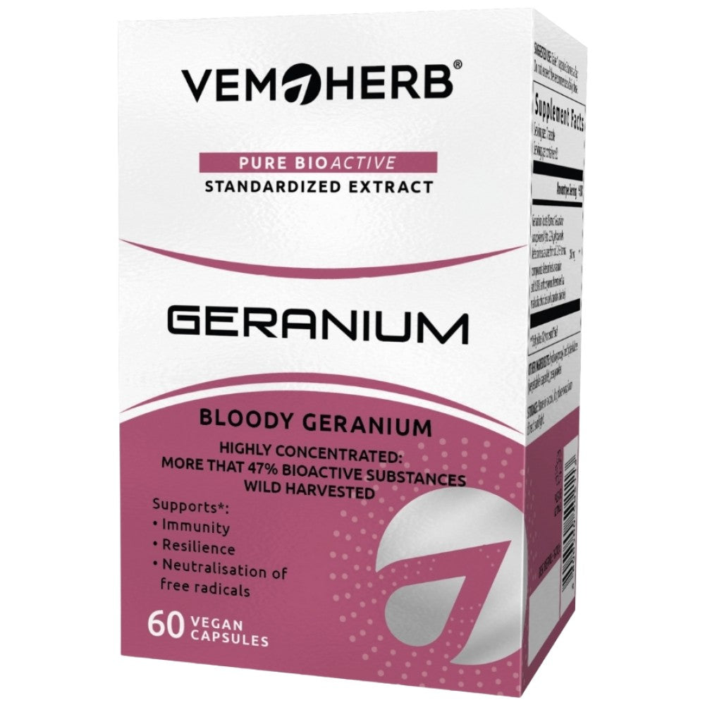 VemoHerb Geranium - Здравец за дихателните пътища