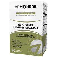VemoHerb Ginkgo Hypericum - Гинко с жълт кантарион