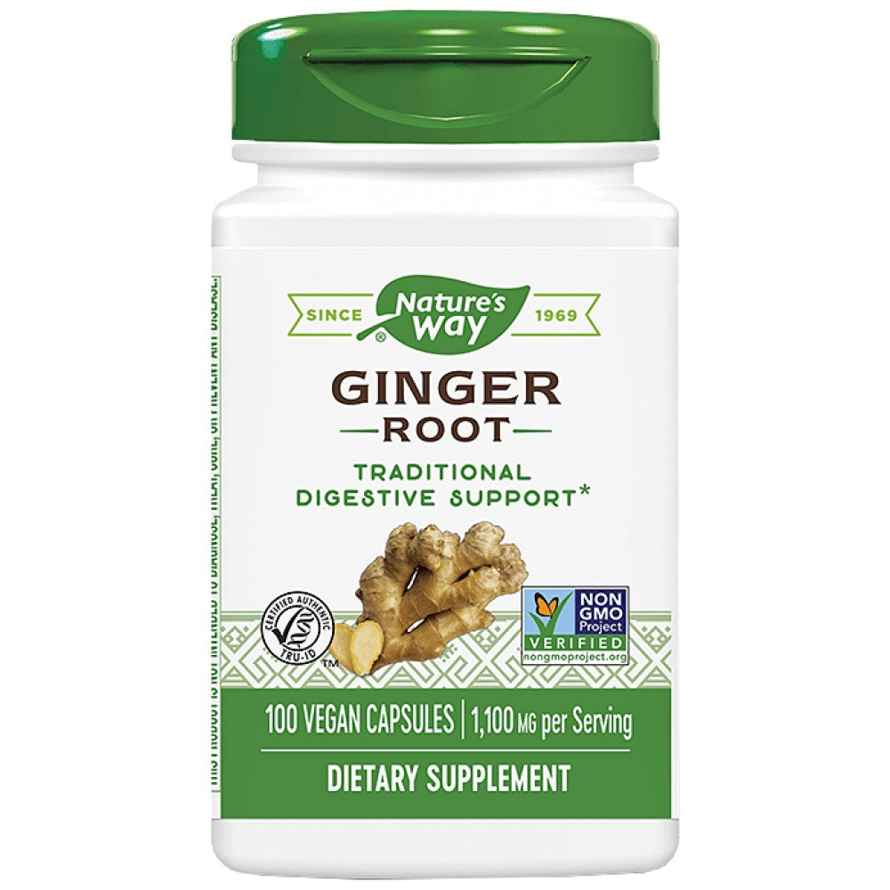 Nature’s Way Ginger Root 550 mg - Джинджифил корен 550 mg