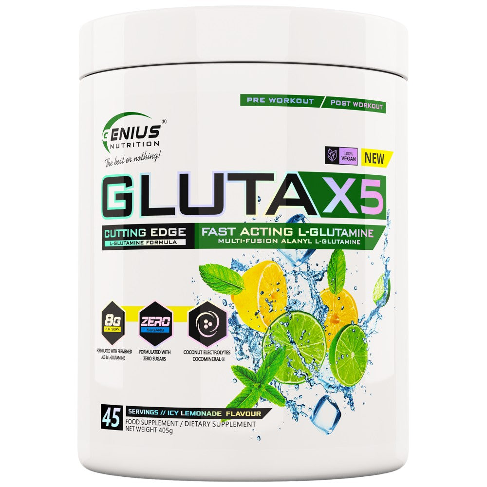 Genius Nutrition Gluta-X5 - Глутамин X5