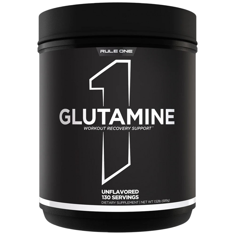 Rule1 Glutamine 100% Micronized L-Glutamine - Микронизиран глутамин