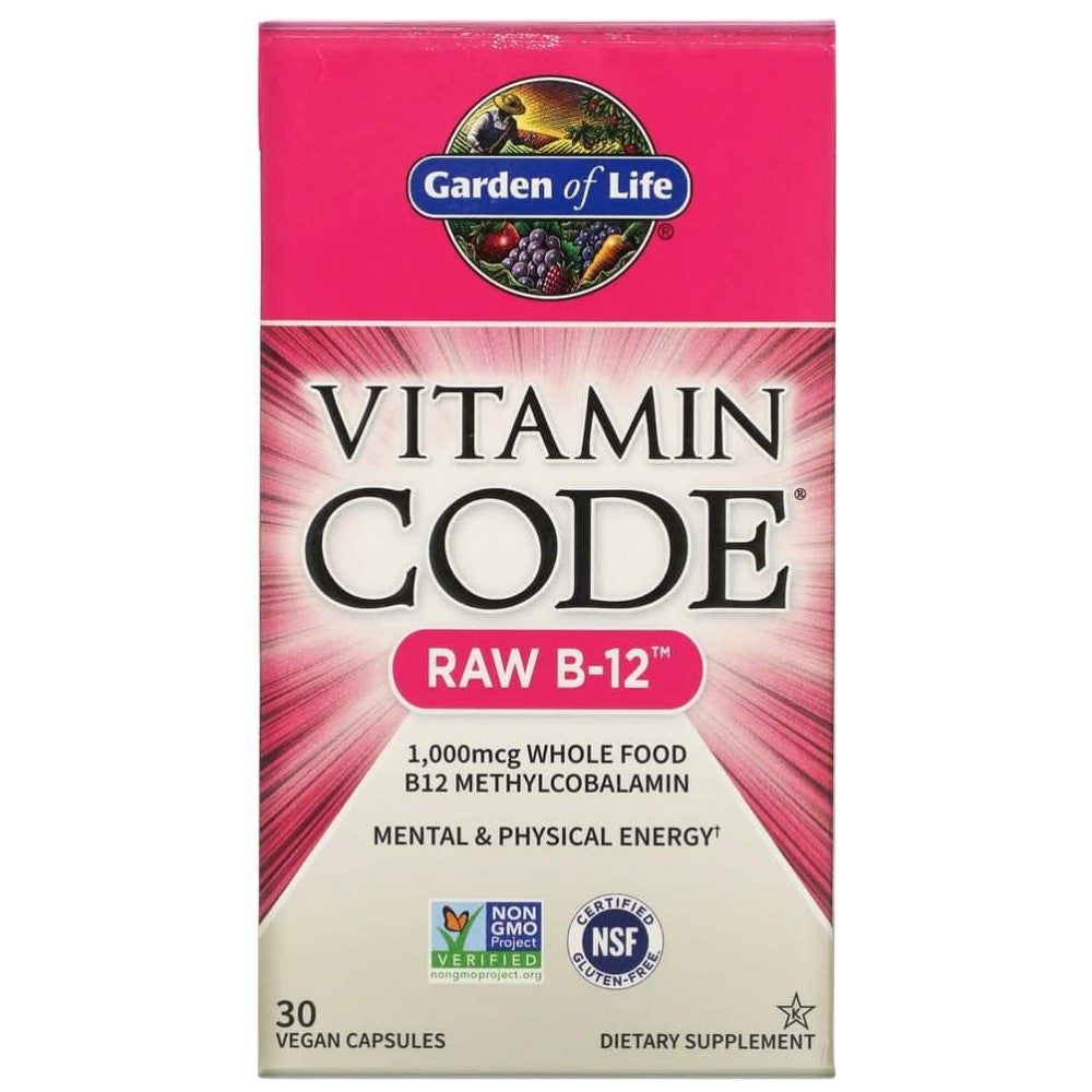 Garden Of Life Vitamin Code RAW B-12 - Витамин Б12 RAW