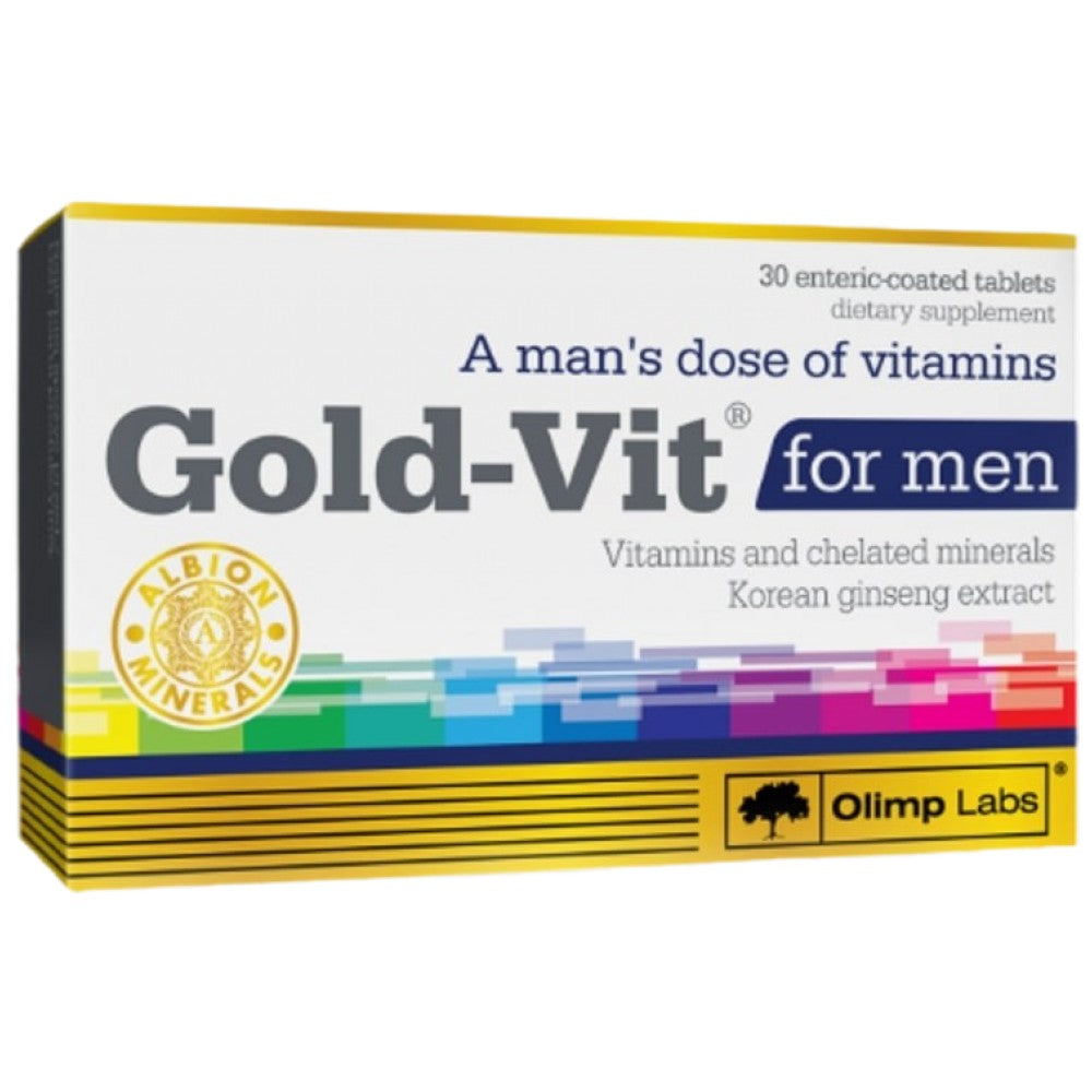 Olimp Sport Nutrition Gold Vit For Men - Мултивитамини за мъже