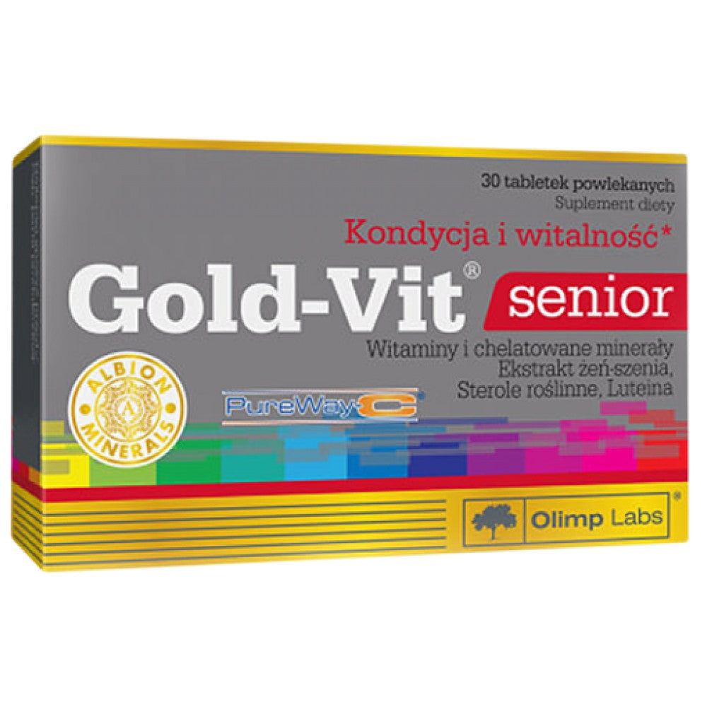 Olimp Sport Nutrition Gold-Vit Senior - Мултивитамини за възрастни