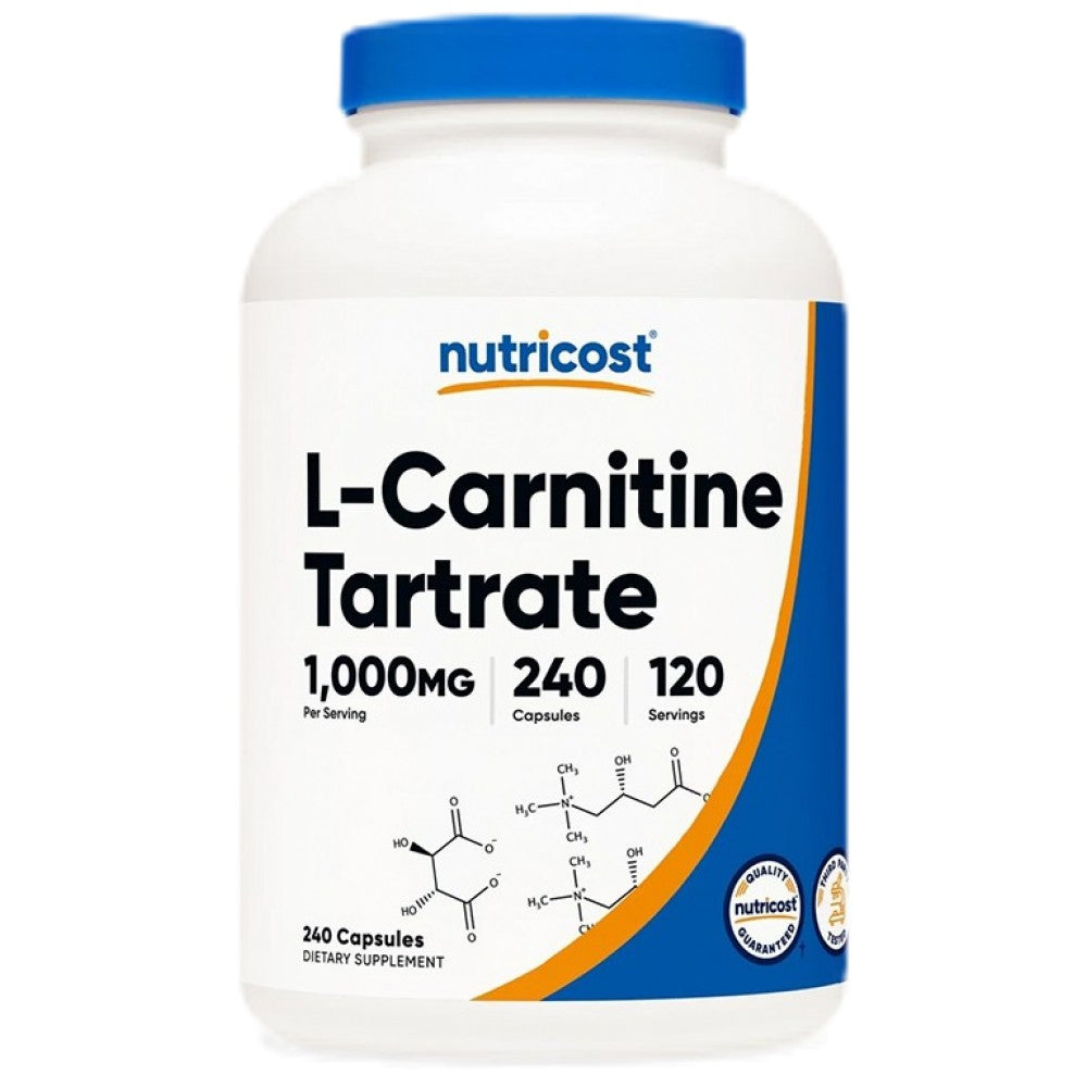 Nutricost L-Carnitine Tartrate 1000 mg - L-Карнитин тартрат 1000 mg