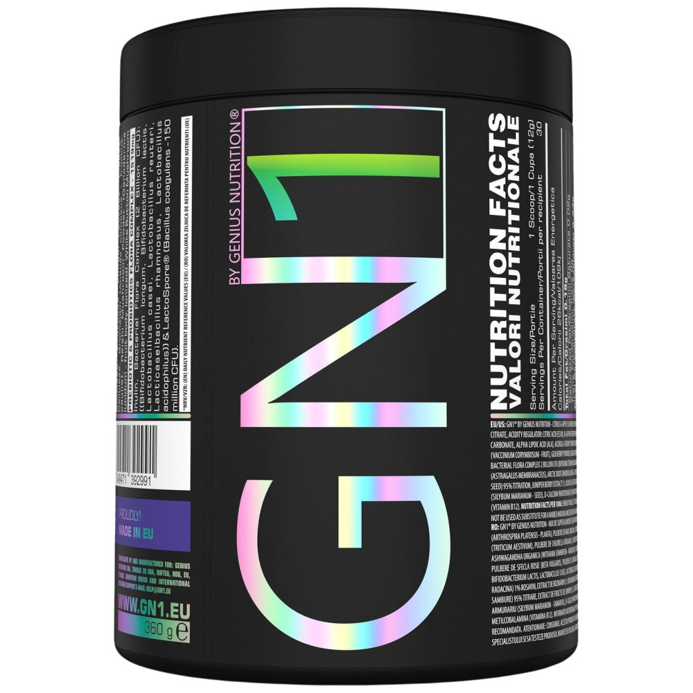 Genius Nutrition GN1 with Superfoods, Mushrooms & Probiotics - Суперхрана с гъби и пробиотици