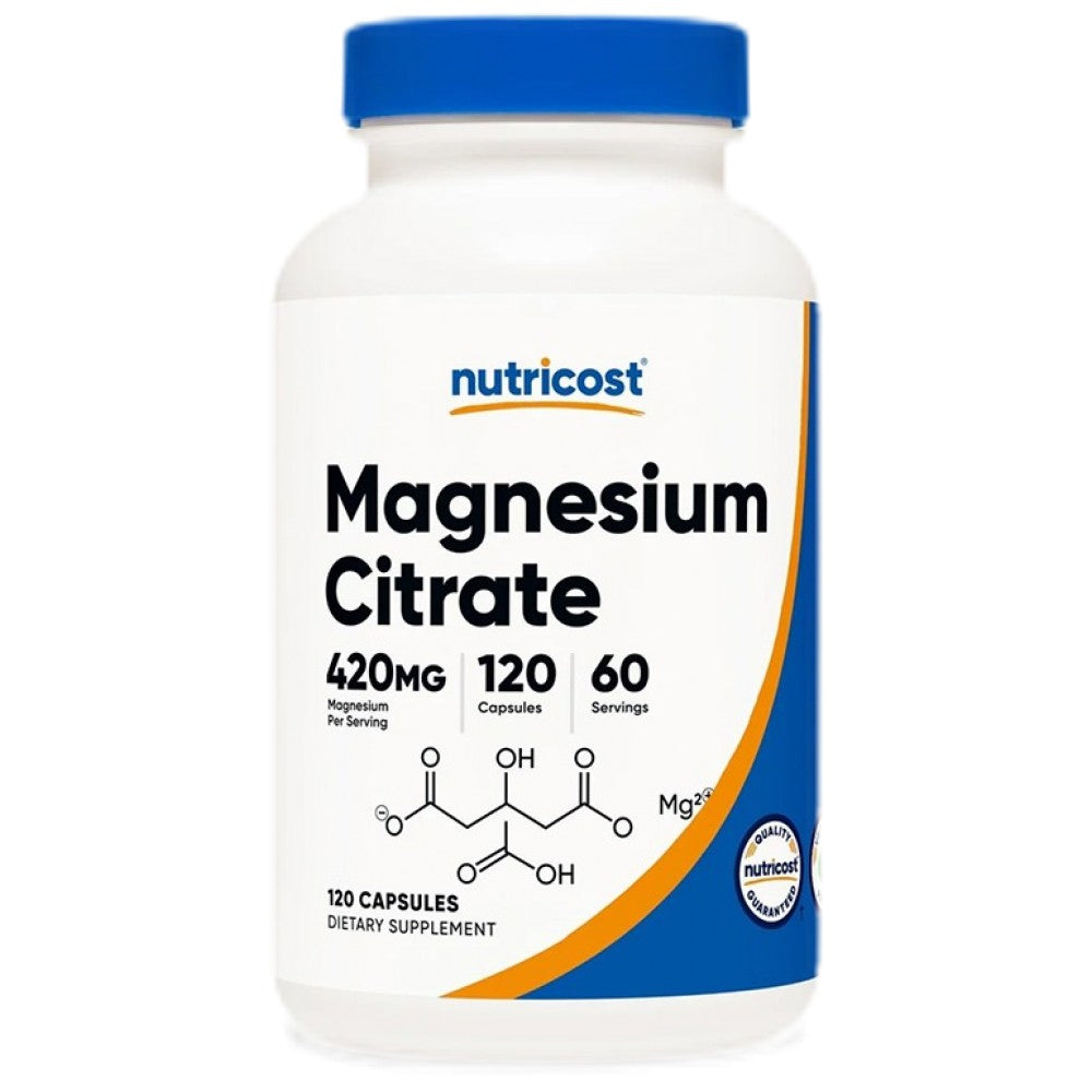 Nutricost Magnesium Citrate 420 mg - Магнезиев цитрат 420 mg