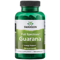 SWANSON Guarana 500 mg - Гуарана 500 mg