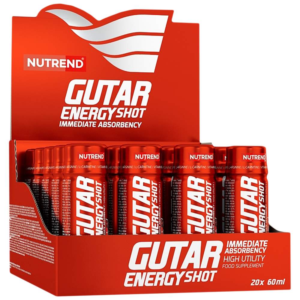 Nutrend Gutar Energy Shot 60 ml - Енергиен шот 60 ml