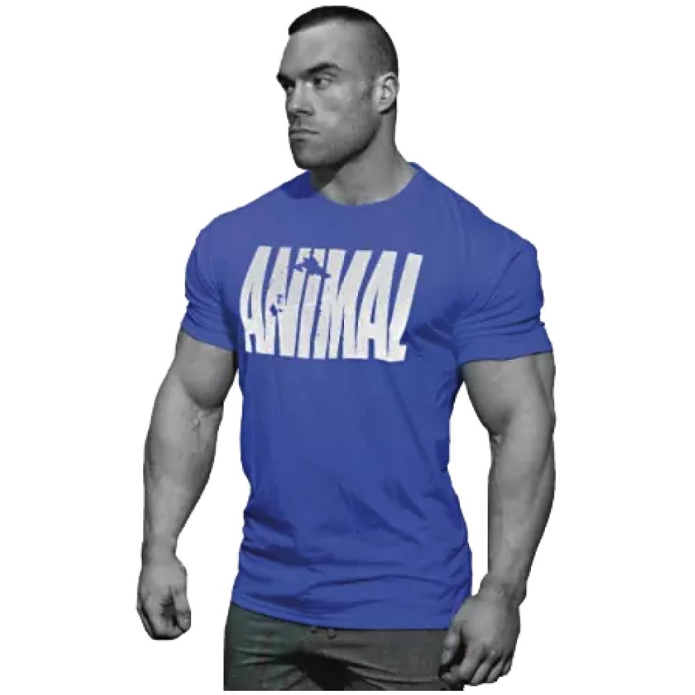 Universal Animal T-Shirt Blue - Мъжка тениска (синя)