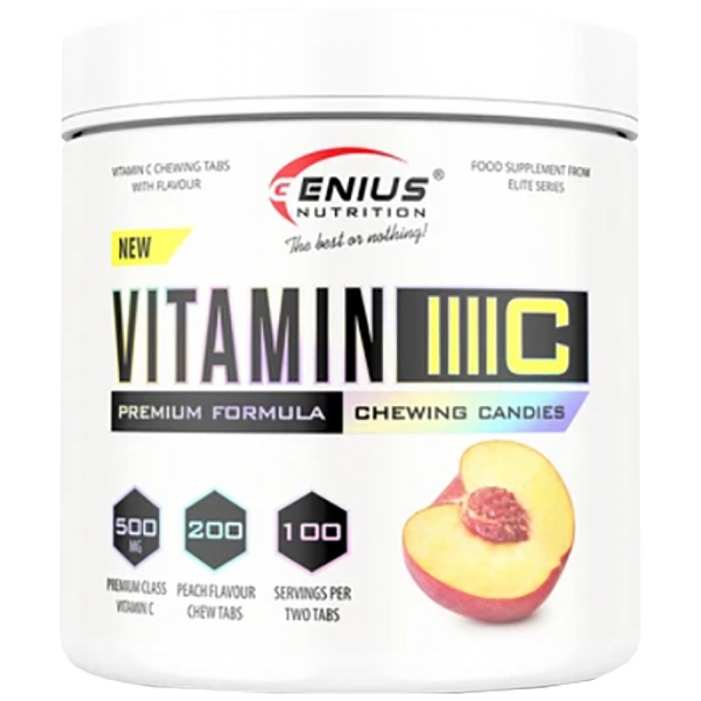 Genius Nutrition Vitamin C Chewable - Витамин С за дъвчене