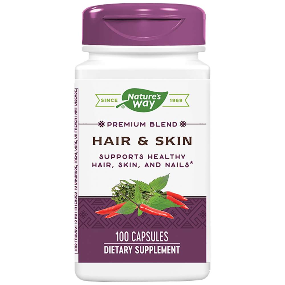 Nature's Way Hair & Skin 600 mg - Формула за коса и кожа