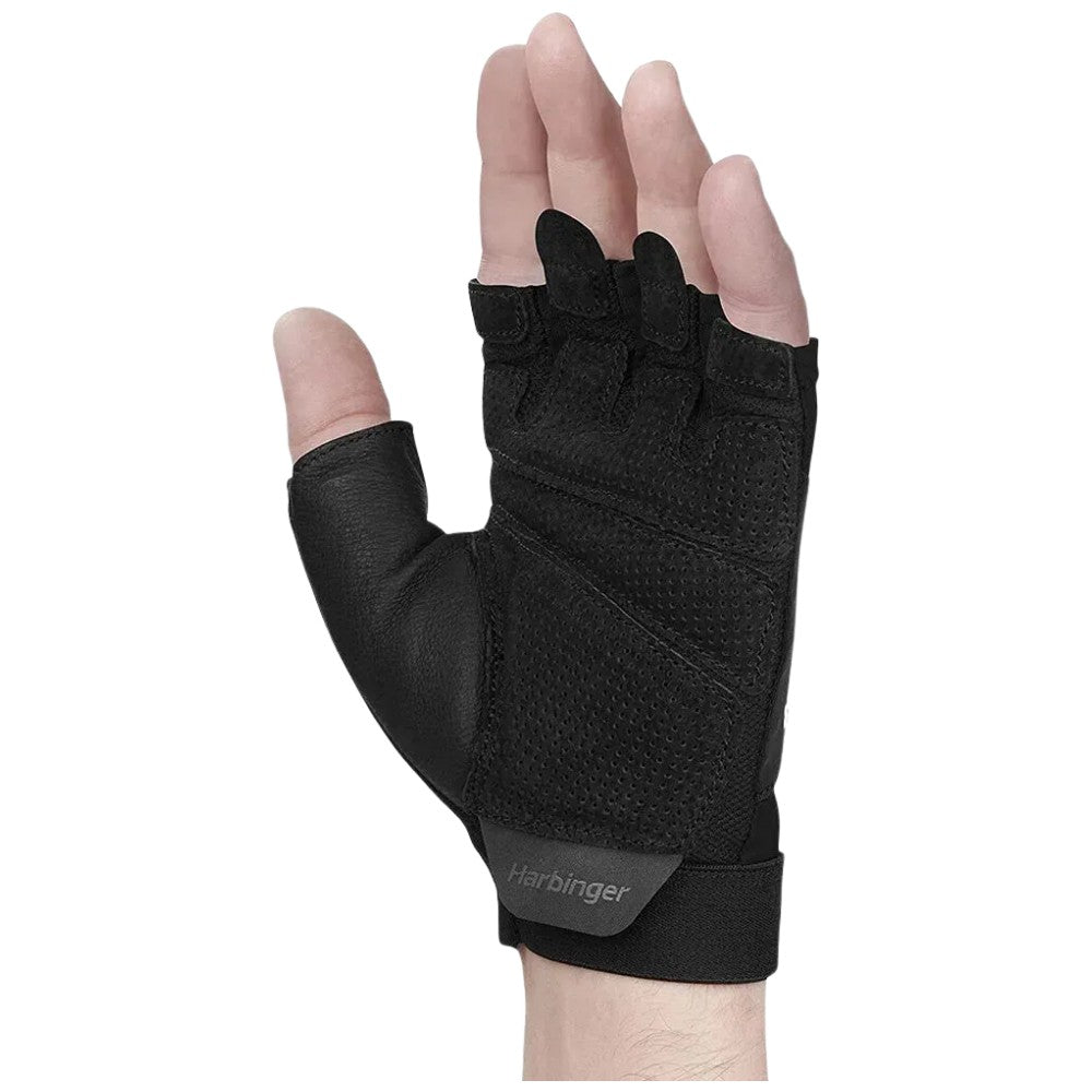 Harbinger Мъжки Ръкавици FlexFit 2.0 Black - Мъжки тренировъчни ръкавици черни