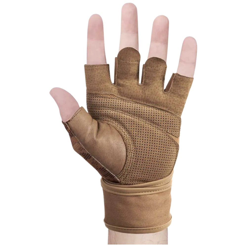 Harbinger Мъжки Ръкавици Pro Wrist Wraps 2.0 с накитници Tan Camo - Мъжки ръкавици с накитници камуфлаж
