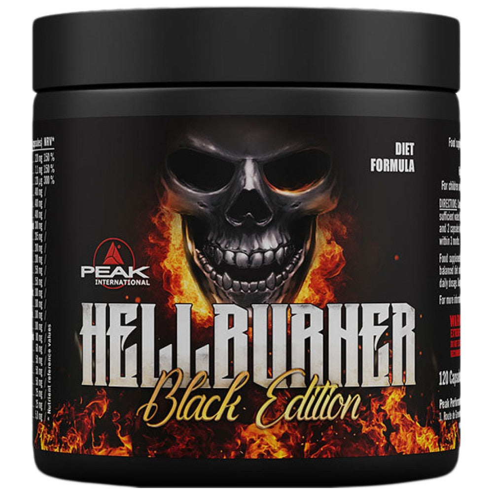 PEAK Hellburner Black Edition - Термогенен фетбърнър