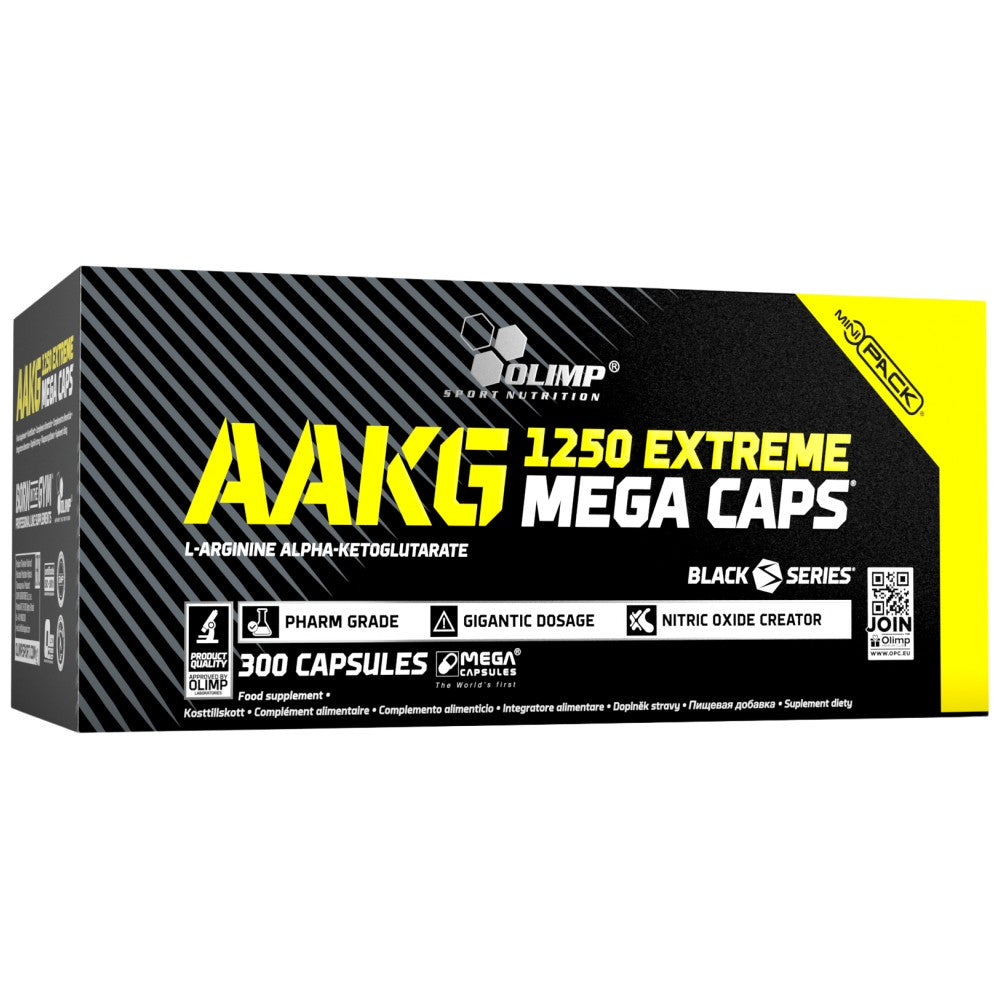 Olimp Sport Nutrition AAKG Extreme 1250 Mega Caps - Аргинин AKG капсули 1250