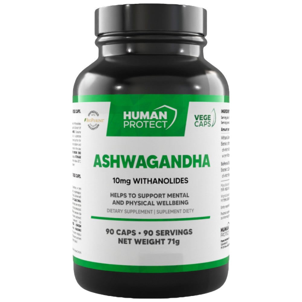 Human Protect Ashwagandha 666 mg with 1.5% Withanolides - Ашваганда 666 mg