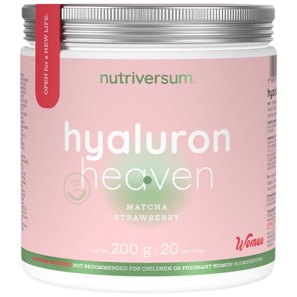 Nutriversum Hyaluron Heaven Hyaluronic Acid with Collagen and Ashwagandha - Хиалуронова киселина с колаген