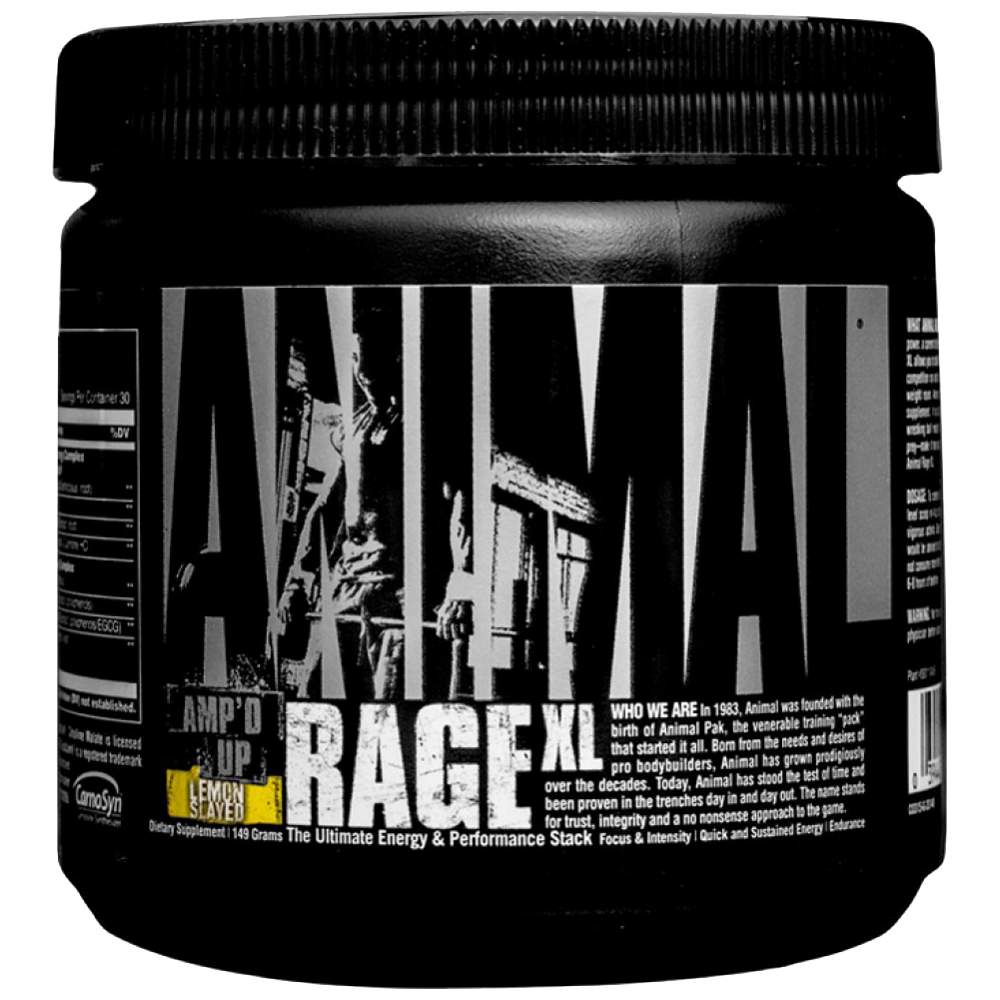 Universal Animal Rage XL - Предтренировъчна формула