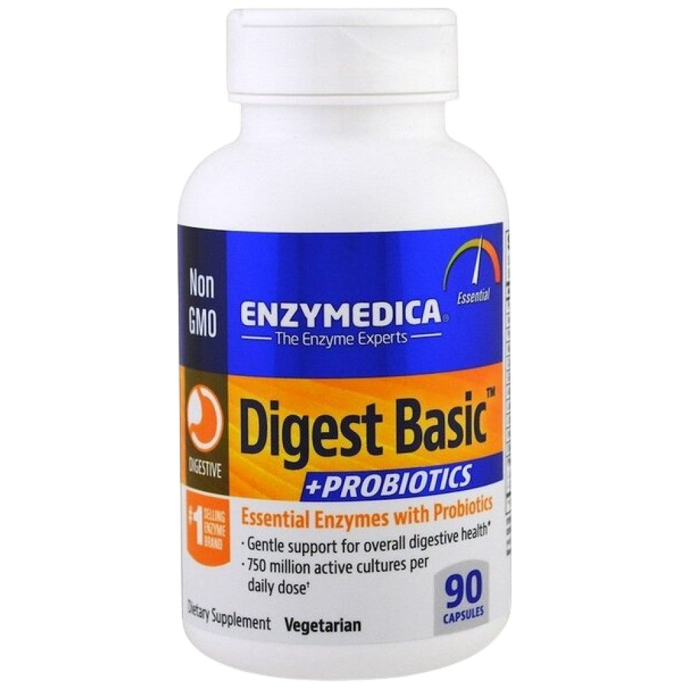 Enzymedica Digest Basic + Probiotics - Храносмилателни ензими с пробиотици
