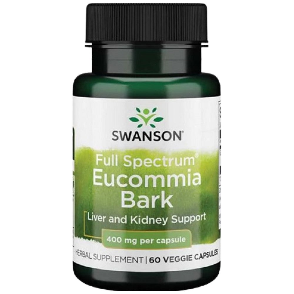 SWANSON Full Spectrum Eucommia Bark 400 mg - Евкомия кора 400 mg