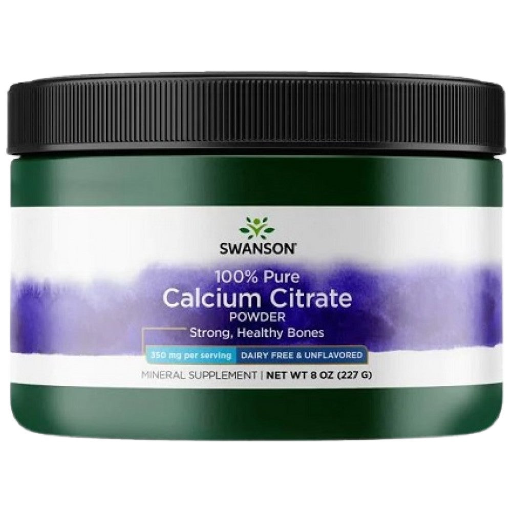 SWANSON Calcium Citrate Powder - Калциев цитрат на прах